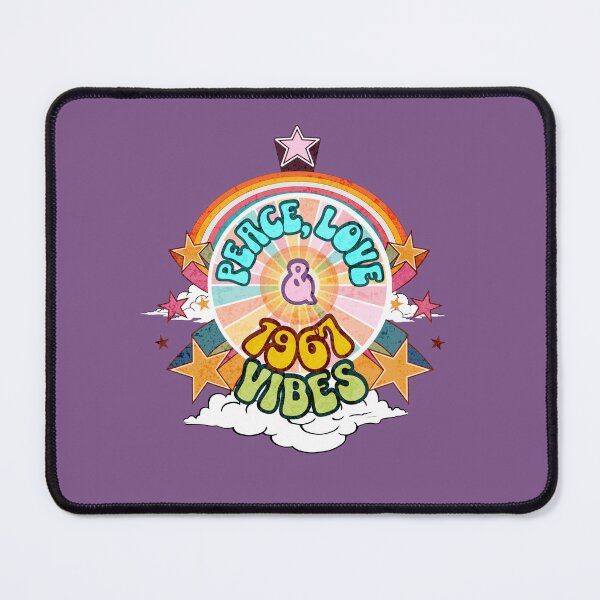 Item preview, Peace, Love, and 1967 Vibes designed and sold by Sir Meow Meow.