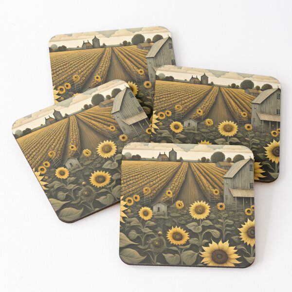 Item preview, Americana - Sunflowers 6 designed and sold by sage-and-se7en.