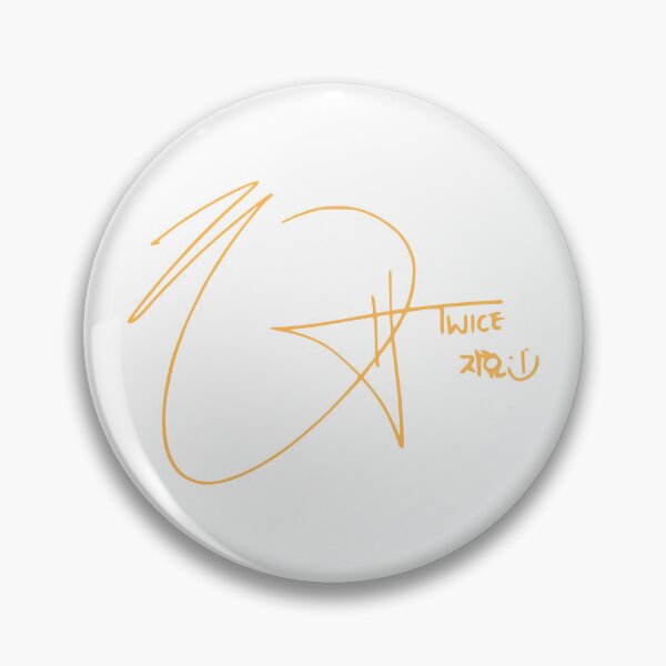 Item preview, jihyo signature (yellow/orange) designed and sold by bejeweledsally.