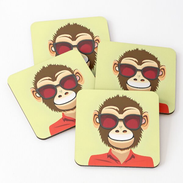 Item preview, Red Monkey designed and sold by ShilpyDesign.