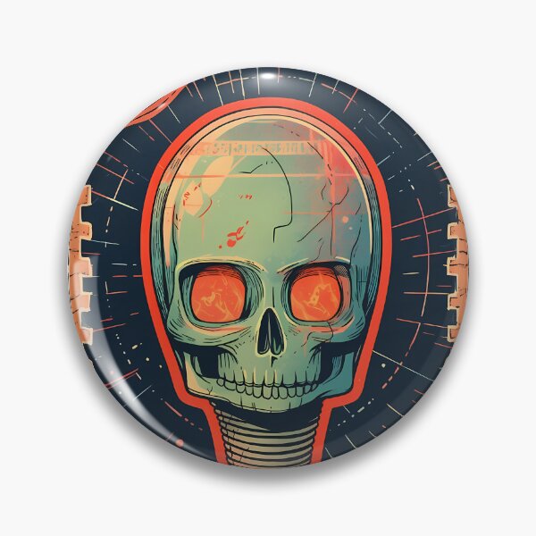 Item preview, Soviet Space Program- Alien Skull Stamp 7 designed and sold by octoboobs.