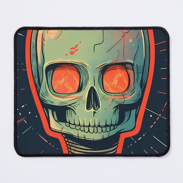 Item preview, Soviet Space Program- Alien Skull Stamp 7 designed and sold by octoboobs.
