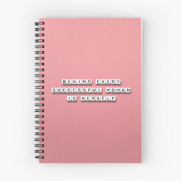 Item preview, Behind Every Successful Woman Is Herself designed and sold by squaresayings.