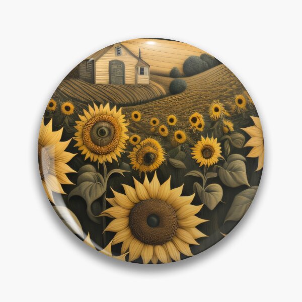 Item preview, Americana - Sunflowers 9 designed and sold by sage-and-se7en.