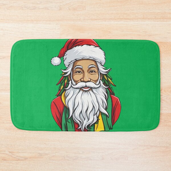 Item preview, Rasta Santa designed and sold by StickyFizzStore.