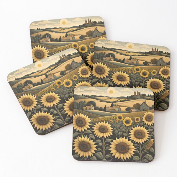 Item preview, Americana - Sunflowers 10 designed and sold by sage-and-se7en.