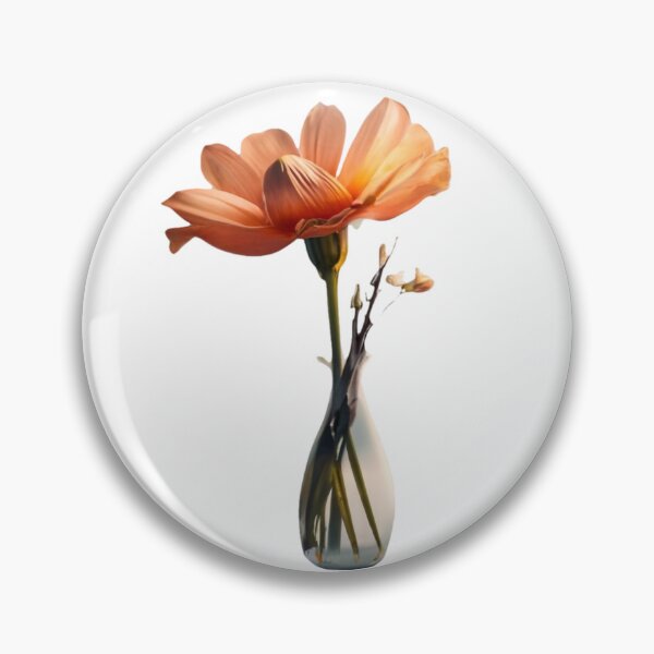 Item preview, Elegant Floral Arrangement: Blossoms in Vase designed and sold by meowjourney.