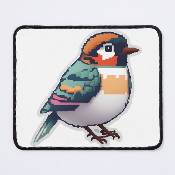 Item preview, bird in 8bit designed and sold by Hyperdrivee.