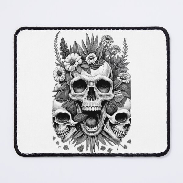 Item preview, Bones And Flowers designed and sold by ColorFlick.