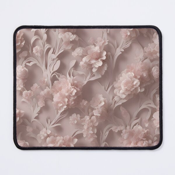Item preview, 3D Pink Flowers Pattern Design designed and sold by Parallax Grafica.