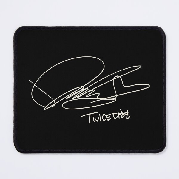 Item preview, dahyun signature (white) designed and sold by bejeweledsally.