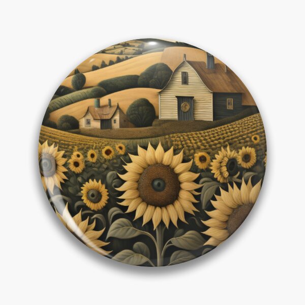 Item preview, Americana - Sunflowers 12 designed and sold by sage-and-se7en.