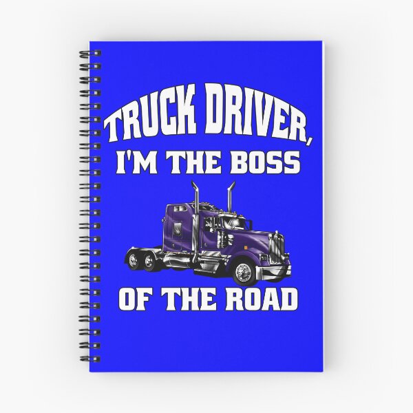 Item preview, Big Rig Truck Driver, I'm The Boss Of The Road designed and sold by fantasticdesign.