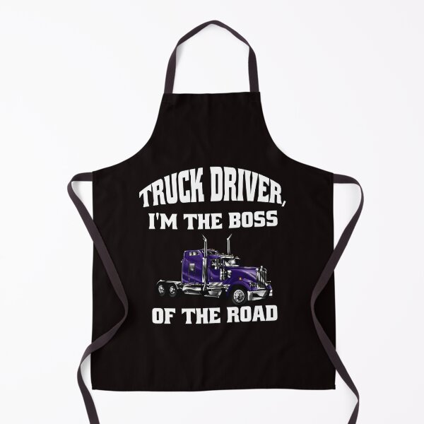 Item preview, Big Rig Truck Driver, I'm The Boss Of The Road designed and sold by fantasticdesign.