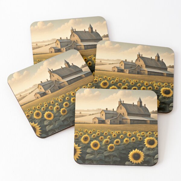 Item preview, Americana - Sunflowers 14 designed and sold by sage-and-se7en.