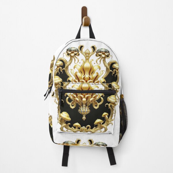 Item preview, Baroque Golden Mushrooms Decorative Art designed and sold by artelligens.