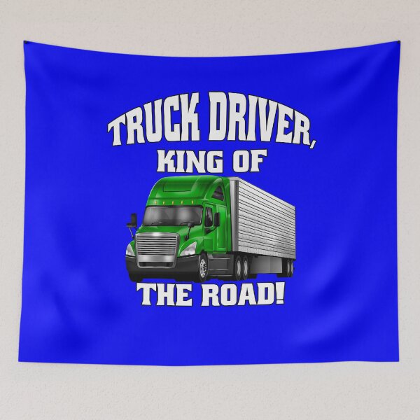 Item preview, Big Rig Truck Driver, King Of The Road! designed and sold by fantasticdesign.