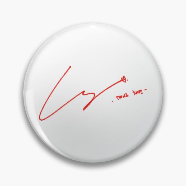 Item preview, chaeyoung signature (red) designed and sold by bejeweledsally.
