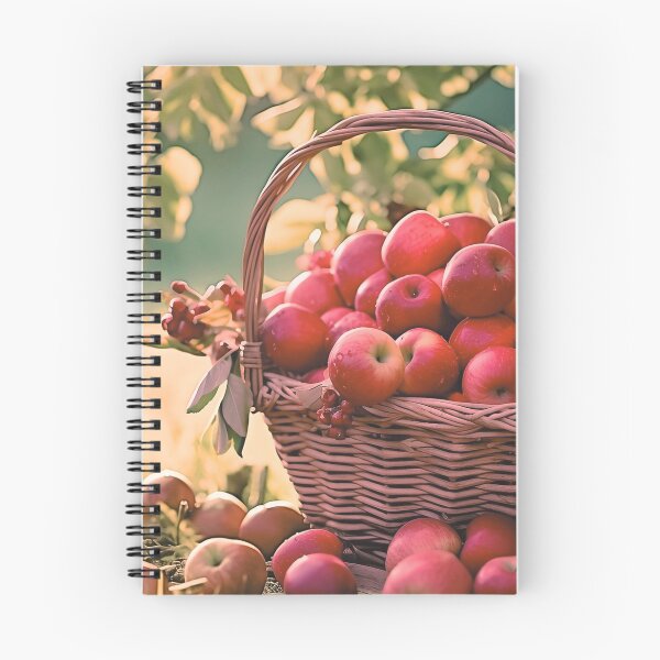 Item preview, Impresionante canasta de manzanas en OTOÑO designed and sold by Awesome Bubbles.