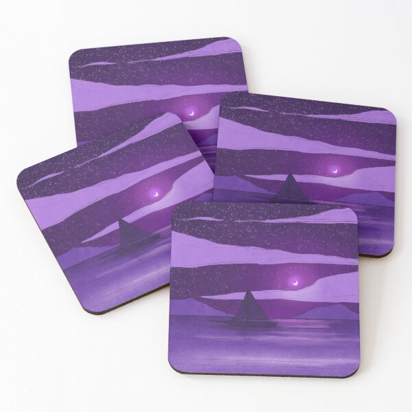 Item preview, Purple sea designed and sold by SpaceRabbitShop.