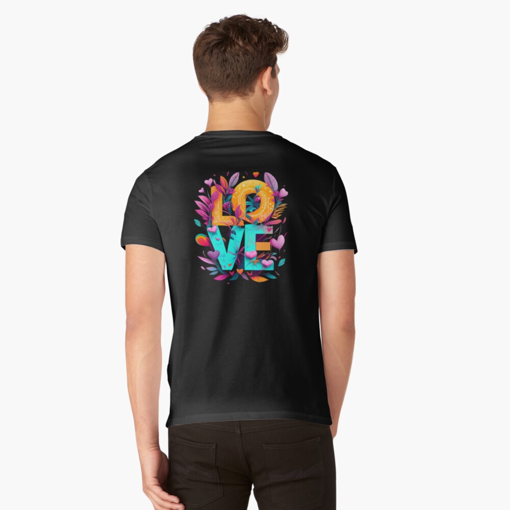 Item preview, V-Neck T-Shirt designed and sold by zubiaqureshi.