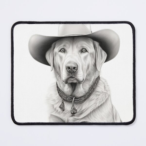 Item preview, light minimalist pencil line drawing of a Labrador retriever designed and sold by dcrc.