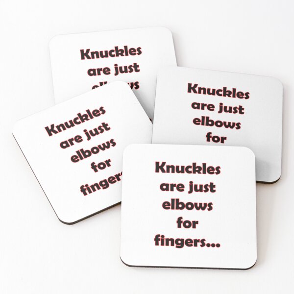 Item preview, Knuckles are elbows designed and sold by HelloFromKatie.