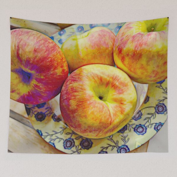 Item preview, Bowl Of Apples designed and sold by bloomingvine.