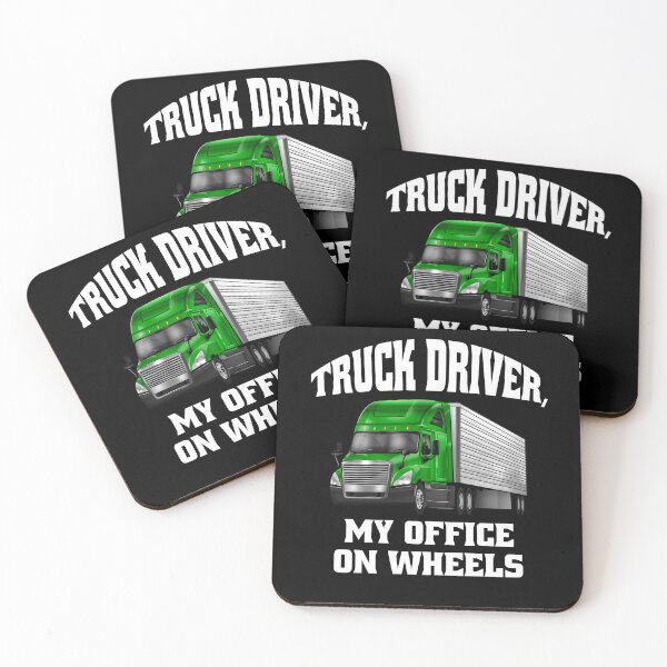 Item preview, Big Rig Truck Driver, My Office On Wheels designed and sold by fantasticdesign.