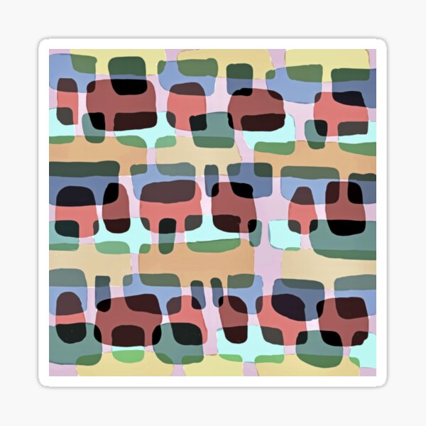 Openings 23-0926 Tan Magenta Green Sticker