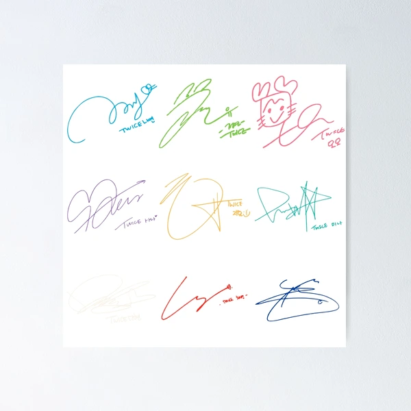 twice signatures (color)