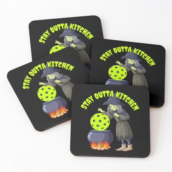 Item preview, Stay Out Of Kitchen Pickleball Funny designed and sold by Life Is Beautiful.