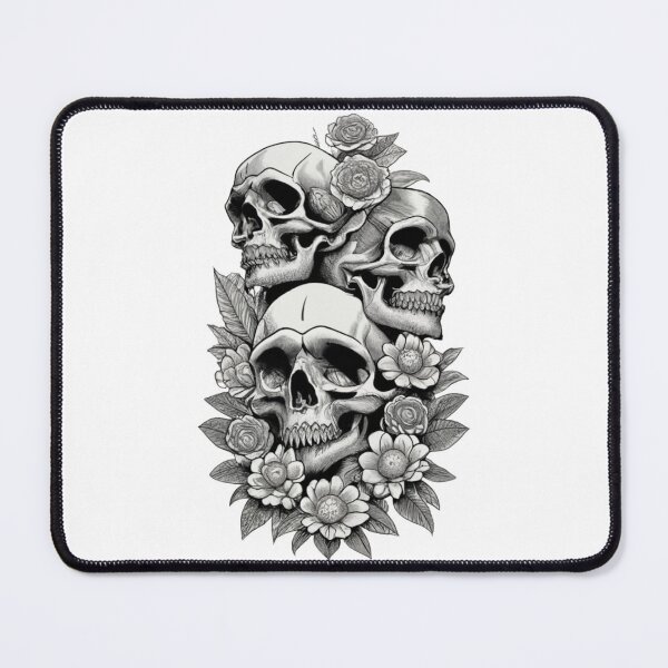 Item preview, Bones And Flowers designed and sold by ColorFlick.