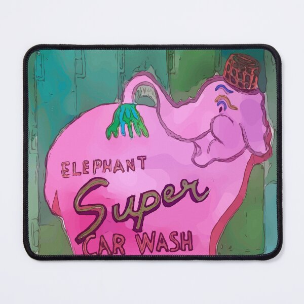 Item preview, Pink Elephant Neon Sign in Seattle - Welshdesigns designed and sold by welshdesigns.