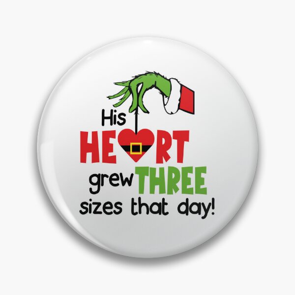 Item preview, His Heart grew three sizes that day designed and sold by charlotte-print.