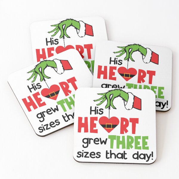 Item preview, His Heart grew three sizes that day designed and sold by charlotte-print.