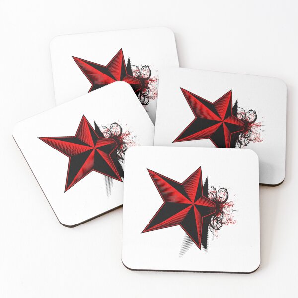 Item preview, Red Nautical Star designed and sold by RevolutionGFX.