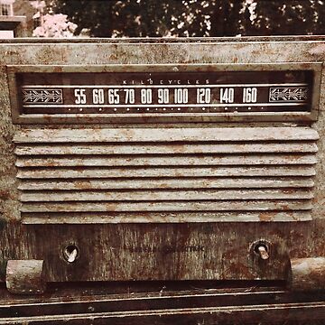 Artwork thumbnail, Classic Oldies Fan - Old Vintage Radio photography by OneDayArt