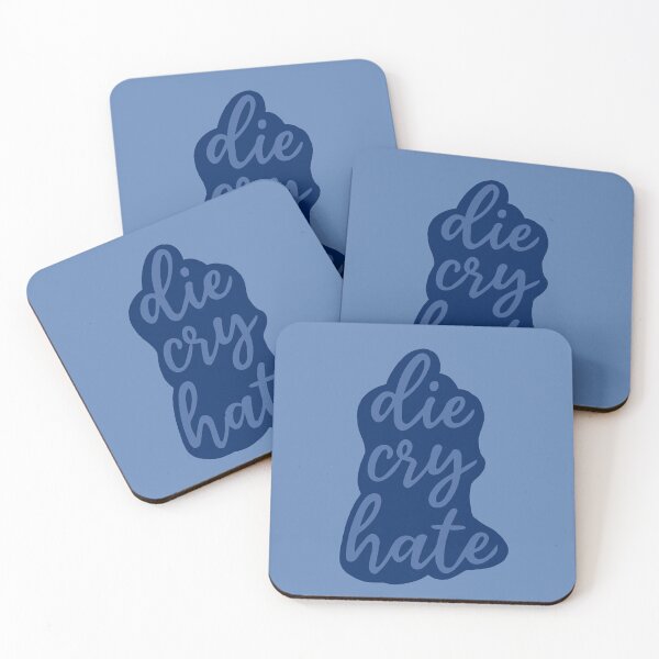 Item preview, die,cry,hate designed and sold by graphicgal.