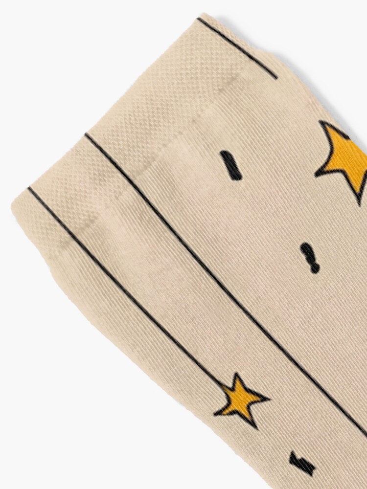 Thumbnail 2 of 5, Socks, Modern Christmas Tree Minimalistic Drawing designed and sold by Patricks-Art.