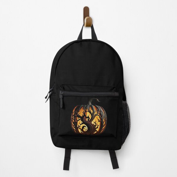 Item preview, Halloween pumpkin with tree decoration designed and sold by PsionicVoid.