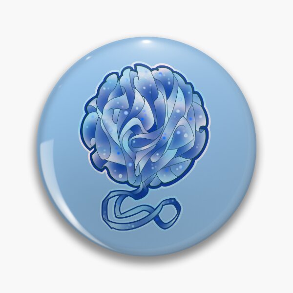 Item preview, Blue loofah designed and sold by weilertsen.