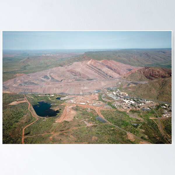 Item preview, Argyle Diamonds Aerial Photo - 16th January, 2008 designed and sold by Simon Blears.