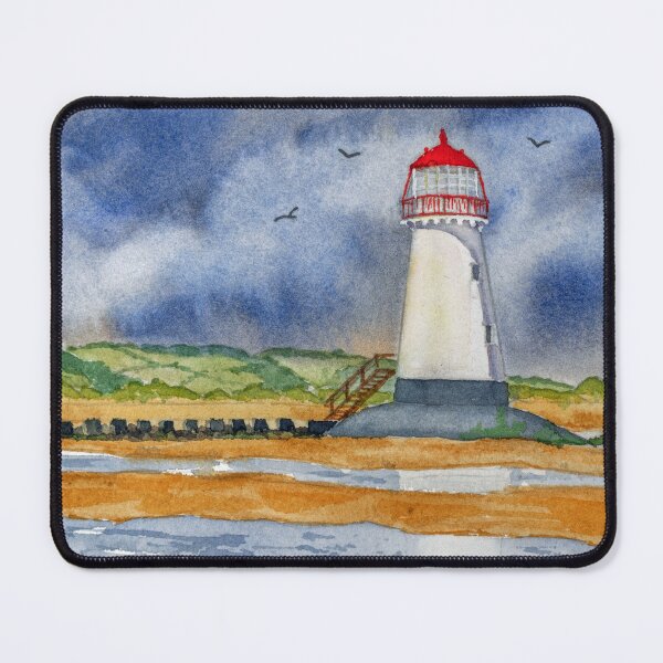 Item preview, The Lighthouse at Talacre Beach, designed and sold by John Ray.