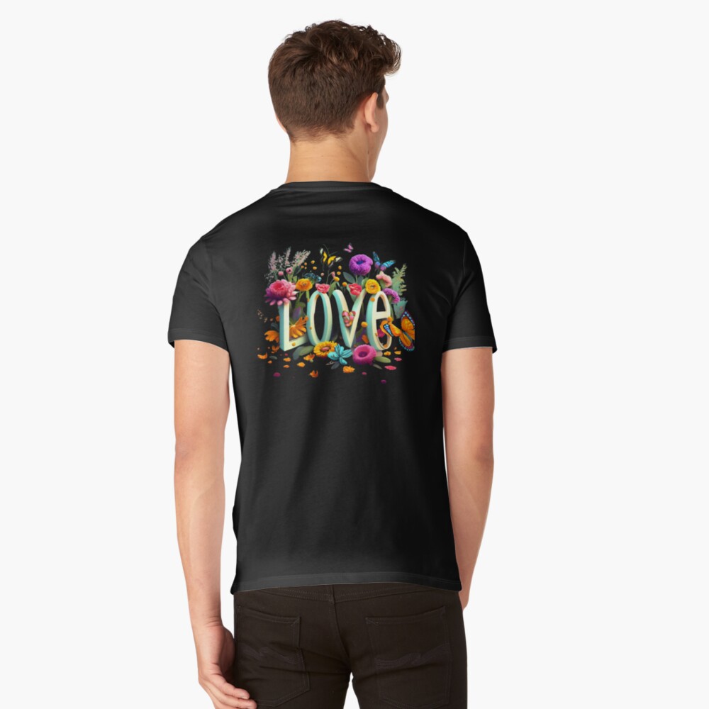 Item preview, V-Neck T-Shirt designed and sold by zubiaqureshi.
