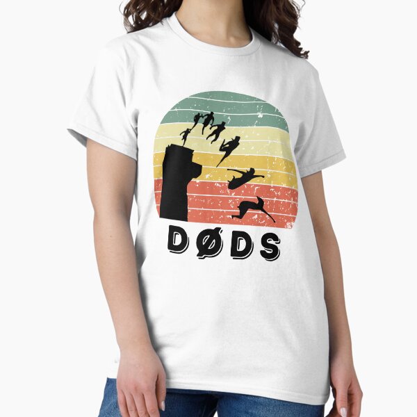 Item preview, Dods logo jumping death dive distressed sunset  designed and sold by Leivenaar.