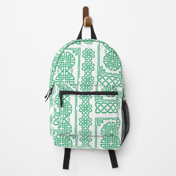 Item preview, Celtic Knots Dara pattern, green and white designed and sold by Enrika.