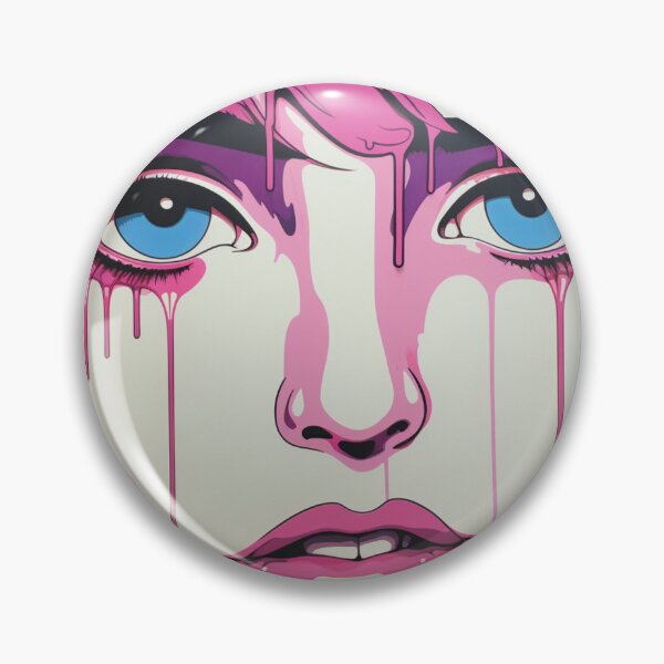 Item preview, pop art women pink art designed and sold by AceILA.