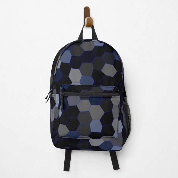 Item preview, Dark Black, Grey and Blue Mosaic designed and sold by KaSaPo.