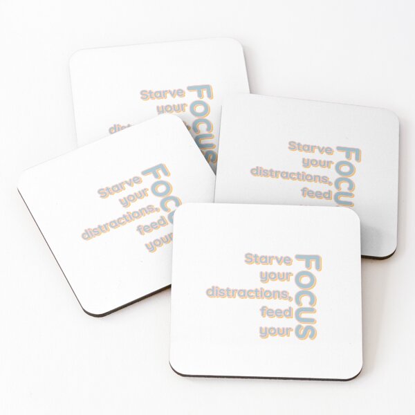 Item preview, Feed your Focus motivational words designed and sold by LuxaSoul88.